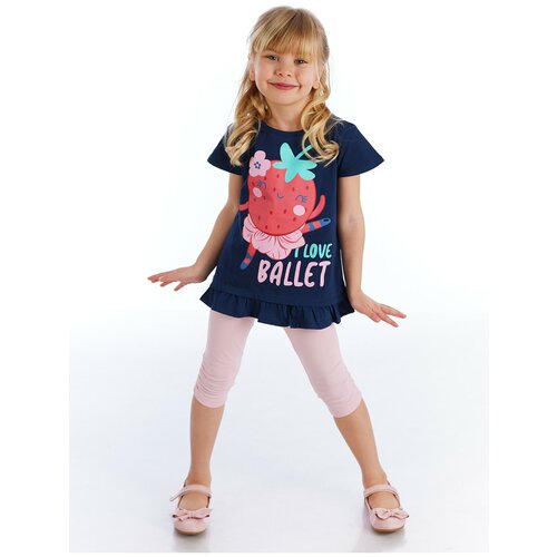 Denokids Ballerina Strawberry Shortcake Tunic Set Slike