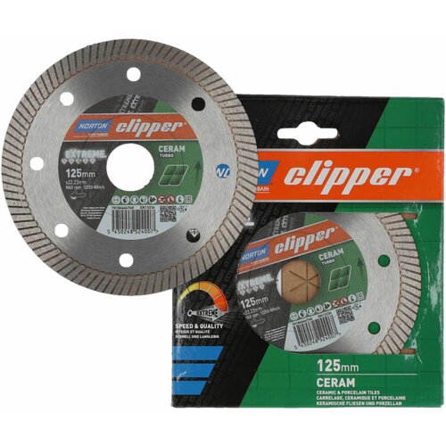 Norton d.turbo shield 125 mm clipper extreme ceram, (21087130) Cene