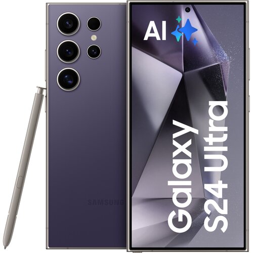 Samsung Galaxy S24 Ultra Titanium Violet Slike