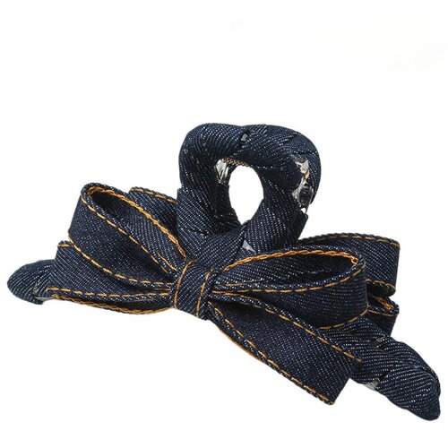 INF Denim 3D metuljasta pentlja - PC+denim sponka s polnimi krili Black, (5000327254) Cene