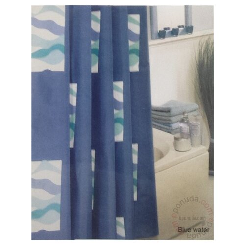 Diplon zavesa za kadu 180x200 poliester CN7353 ePonuda