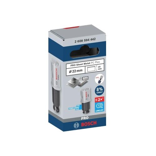 Bosch pro sheet metal pc plus testera za otvore 22mm, 2608594442 Slike