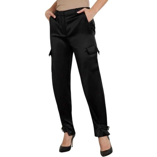 Guess satenske ženske kargo pantalone GW4GB50 WG7C0 jblk Cene