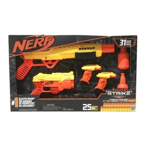 Nerf puška+pištolj alpha strike ( 635023 ) Cene