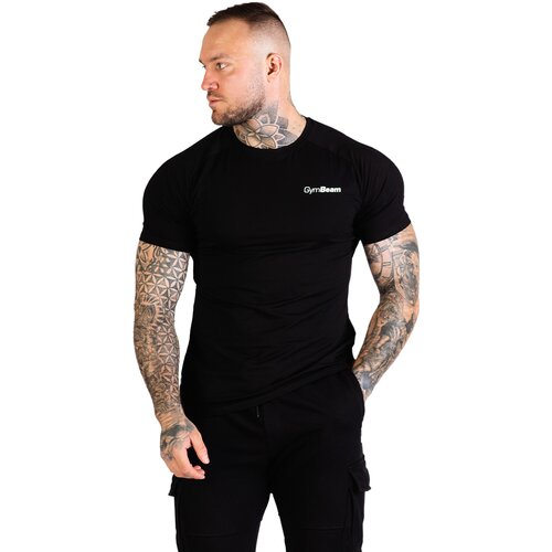 GymBeam mu&amp;scaron;ka majica TRN Fitted Black 72970 Slike