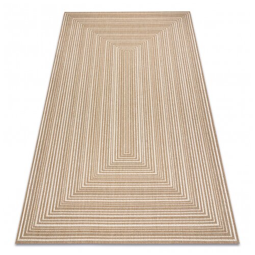 RugsX FLAT 48962265 Preproga iz sisala Geometric - naravna bež slamnata barva, vrvica 200x290 cm, (21999049) Cene