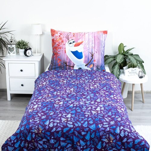 Jerry Fabrics Pamučna dječja posteljina za krevet za jednu osobu 140x200 cm Frozen &amp;quot;Sister Purple&amp;quot; &amp;ndash; Slike