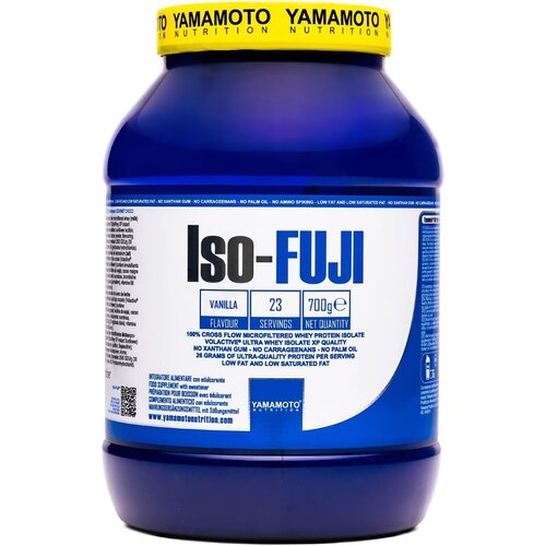 Yamamoto nutrition iso-fuji &amp;ndash; izolat proteina surutke visoke čistoće - vanila 2kg Slike