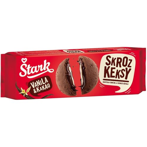 Štark Keks skroz keksy kakao vanila 135g Cene