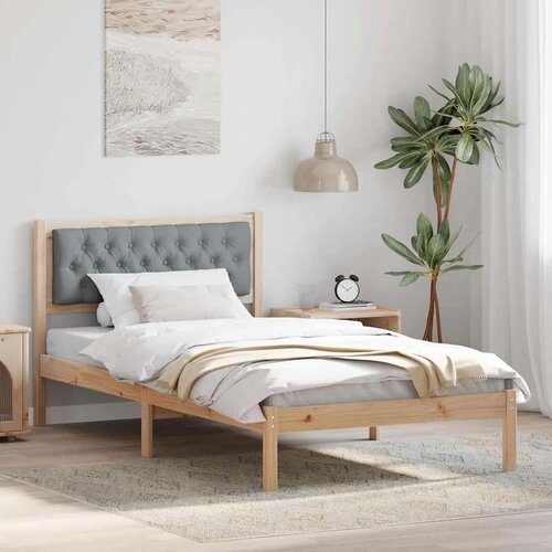  Konstrukcija postelje Svetlo siva 100 x 200 cm blago, (5000084567) Cene