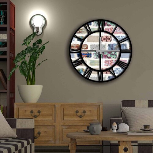 Wallity zidni sat 5050MS-074, 50 cm Cene