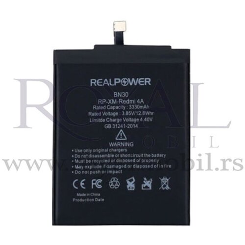 REAL POWER baterija  za xiaomi redmi 4A Bn30 (3330mAh) Cene