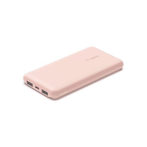 Belkin BOOST CHARGE (10000 mAH) Power Bank with USB-C 15W &ndash; Dual USB-A Pink Cijene