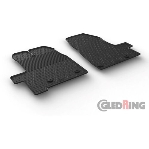 Gledring gumeni tepisi za Ford Tourneo Custom 09.2012->/FL 01.2018->
(for front seats only, manual only) Cijene