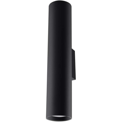  Sollux SL.0330 - Zidna svetiljka LAGOS 2 2xGU10/10W/230V crna Cene