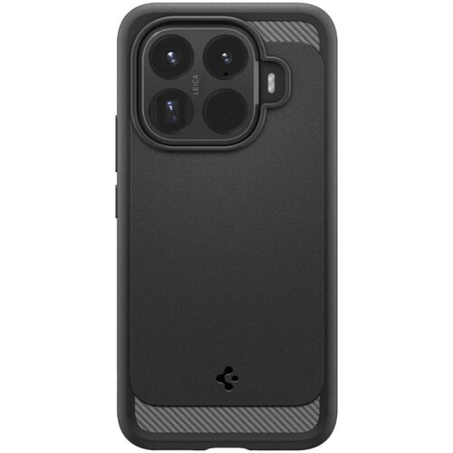 Spigen RUGGED ARMOR maska za Xiaomi 15T Pro mat crna ACS11152 Slike