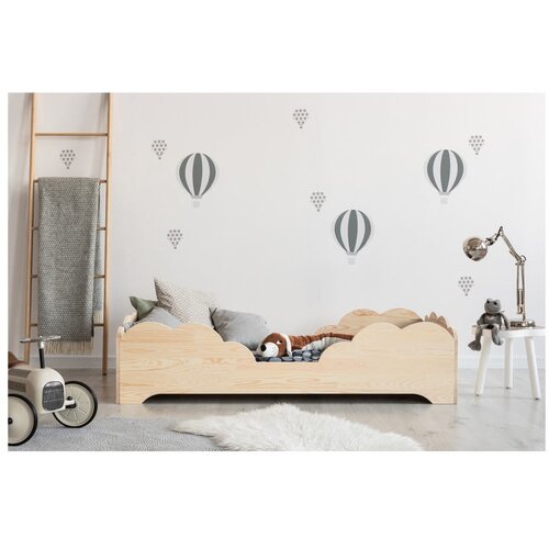 Adeko Dječji krevetić od borovine BOX 10, 90 x 160 cm Slike