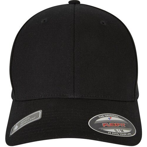 Flexfit Wooly Combed Waterrepellent Cap Black Slike