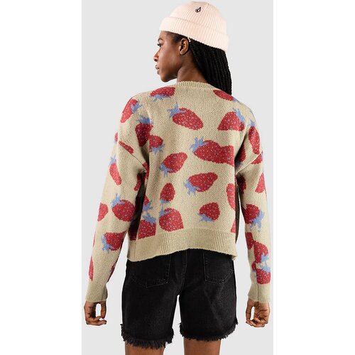 24COLOURS 41328 Strawberry Knitted Cardigan green Slike