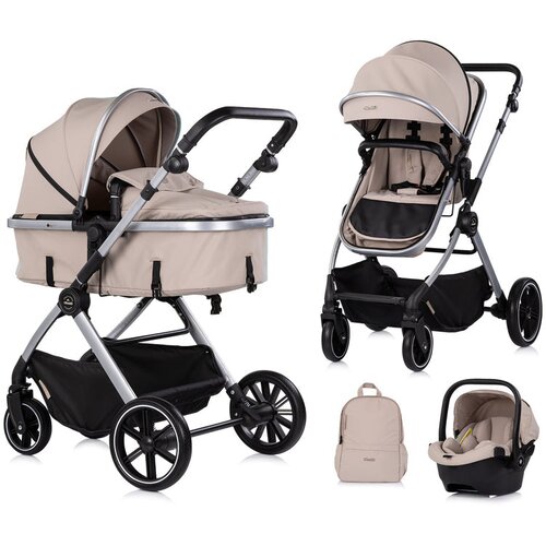 Chipolino Pearl 3u1 kolica za bebe kombinovana Slike