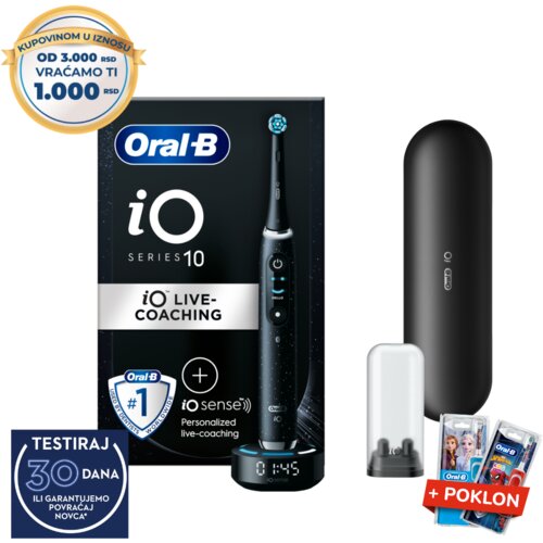 Oral-b Četkica za zube OralB iO SERIES 10 BLACK, (21345097) Slike