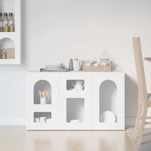  Kreveta Bijelo 100 x 35 x 59 cm Konstruirano drvo Slike