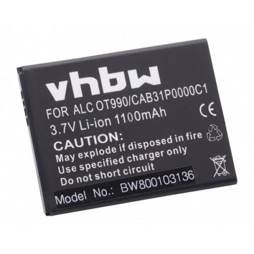  Baterija za Alcatel OT-910 / OT-985 / OT-990, 1100 mAh Cene