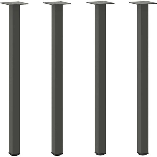 VidaXL noge stolića za kavu 4 kom antracit 72-74 cm čelik Slike