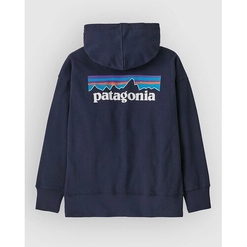 Patagonia Sweatshirt Kids Pulover s kapuco p / 6 logo / new navy Slike