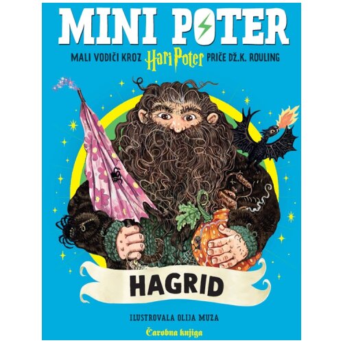 Čarobna knjiga Dž.K.Rouling, Olija Muza - Mini Poter: Hagrid Slike