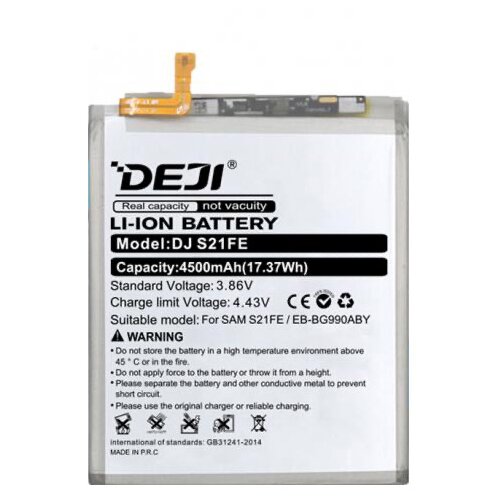  Baterija DEJI za Samsung S21 FE (EB-BG990ABY) (4500 mAh) Cene