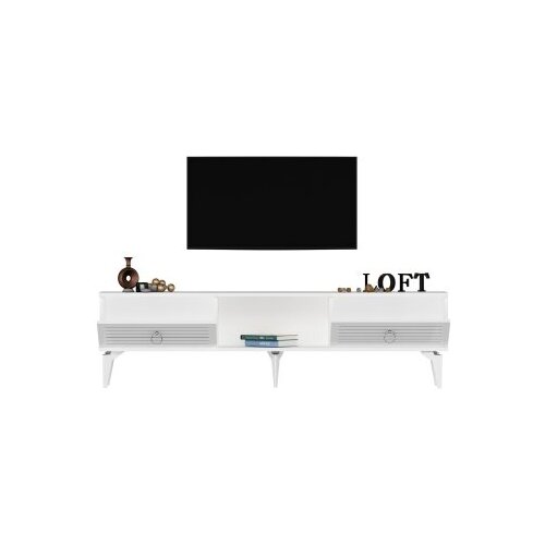 Hanah home tv polica arona white Cene