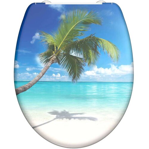 SCH&amp;Uuml;TTE toaletna daska od duroplasta CARRIBEAN s mekim zatvaranjem Slike