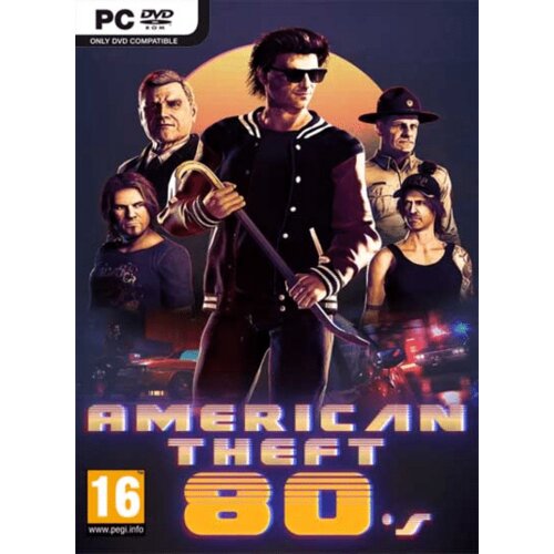  american theft 80s (pc) steam key global Cene