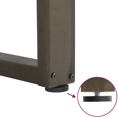  Noge za klub stolić U-oblik 2 kom Prirodni čelik 60 x (42-43) cm Čelik - Prirodna 60 x (42-43) cm 2 1 Slike