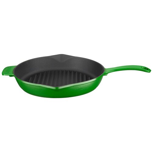 Lava okrogla grill ponev z integriranimi ročaji Slike