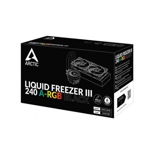 Arctic Liquid Freezer III 240 A-RGB black Cene
