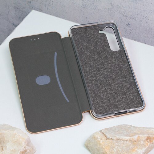 Teracell Maska za Samsung S23 Plus/ S916B na preklop Flip Premium zlatna Cene
