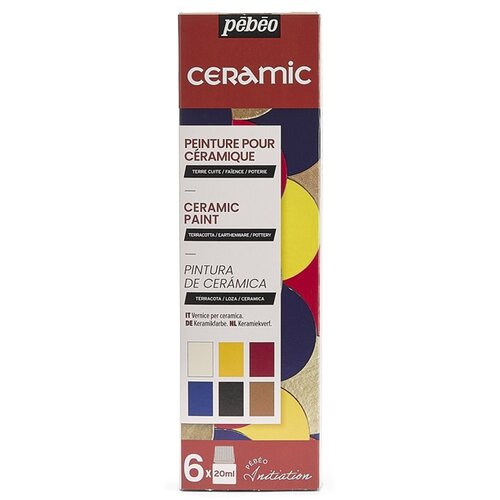  Boje za keramiku Pebeo Ceramic 6 x 20 ml (hobi boje) Cijene