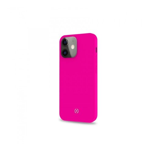 Celly Futrola CROMO za iPhone 13 MINI u FLUORESCENTNO PINK boji Slike