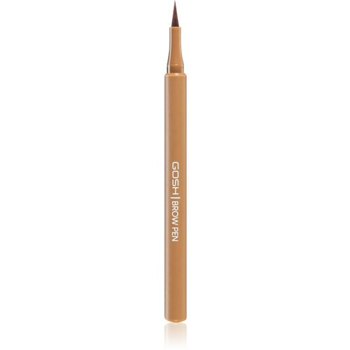 Gosh Brow Pen tekoče črtalo za obrvi odtenek 001 Brown 1,1 ml Slike