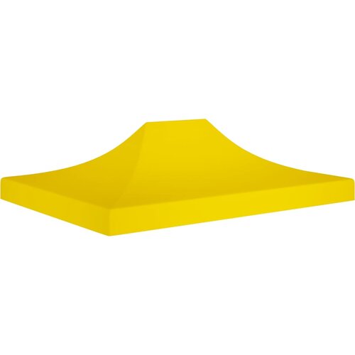 vidaXL Streha za vrtni šotor 4x3 m rumena 270 g/m² Cene