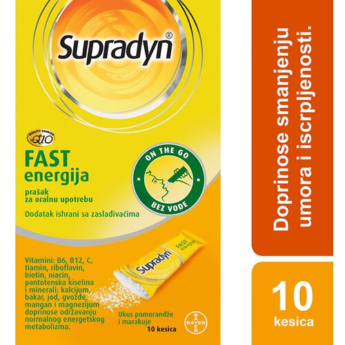 Bayer supradyn fast energija 10 kesica Slike