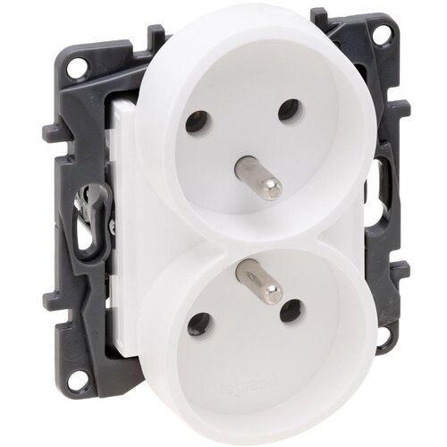 Legrand Dupla zidna utičnica bez okvira 250V/16A NILOE STEP bela Cene