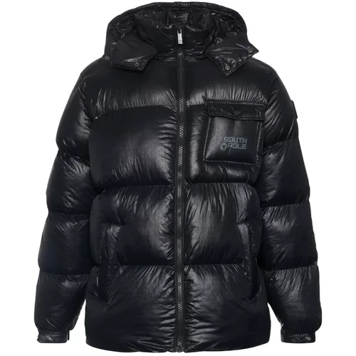 Southpole Zimska jakna 'Bubble Icy 1.0' črna