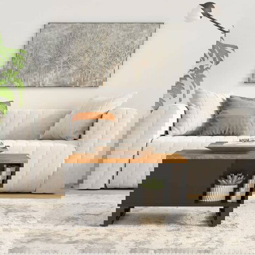 The Living Store Klubska mizica 60x50x35 cm trden mangov les - Klubska Mizica, (21574934) Slike