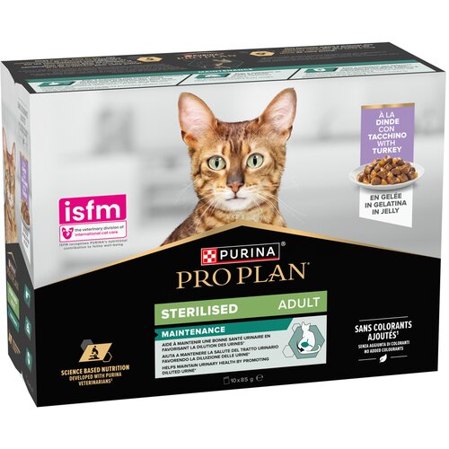 Purina PRO PLAN Cat Sterilised Adult Maintenance 10 x 85 g - Puretina Cijene