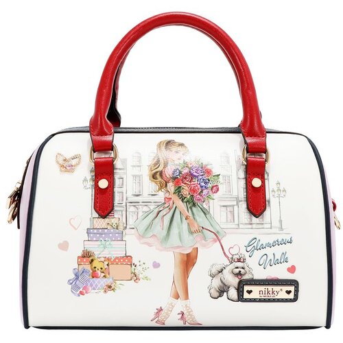 Nikky Modna torba Glamorous Walk bijela 24,5 x 15 x 14,5 cm Slike