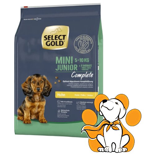 Select Gold dog Complete Mini Junior Chicken 1kg, Hrana Za Štence Malih Rasa Cene