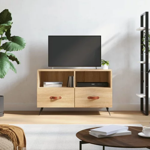 vidaXL TV ormarić boja hrasta 80 x 36 x 50 cm od konstruiranog drva